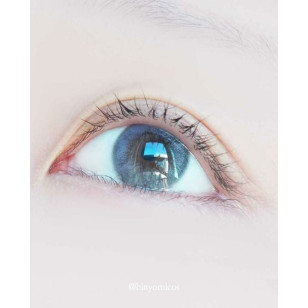 【散光】Lenbling Eye Only 1 Month Flumpops Milk Gray 每月抛棄散光彩妝隱形眼鏡